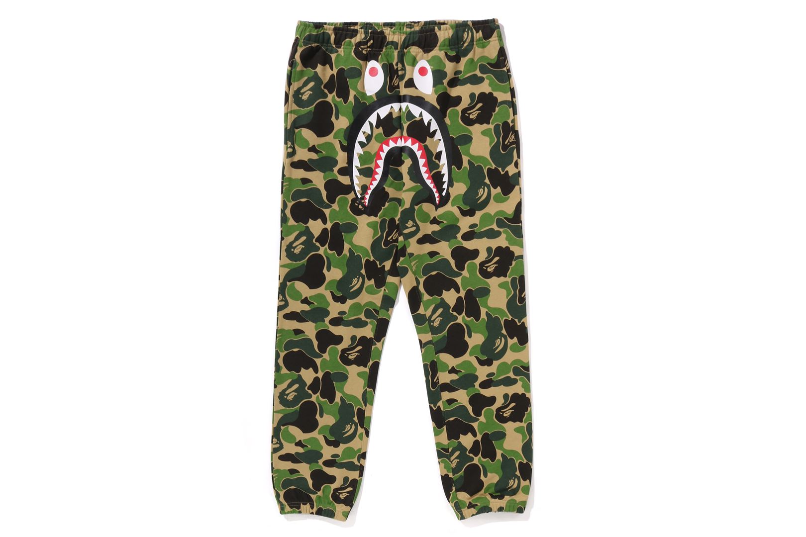 A BATHING APE® Abc Camo Shark Regular Fit Sweat Pants | Bape