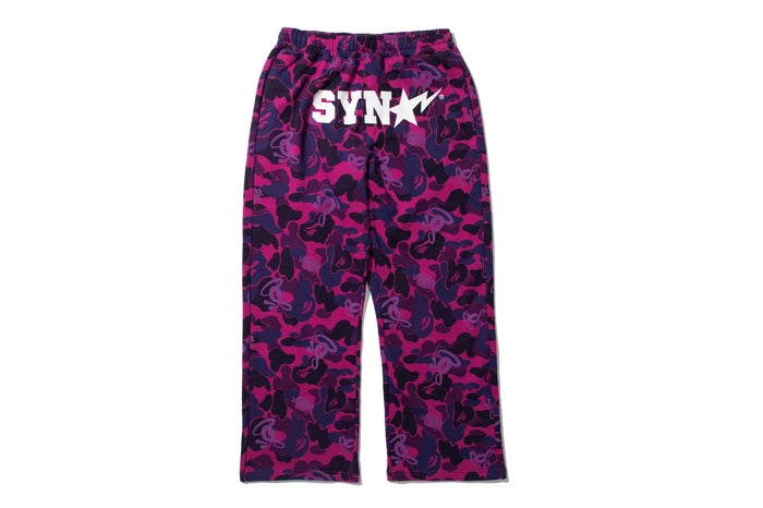 BAPE X SPOTIFY BY CENTRAL CEE CAMO RELAXED FIT SWEATPANTS