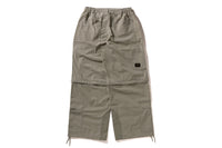 HEAVY WASHED MULTI POCKET RELAXED FIT CARGO PANTS