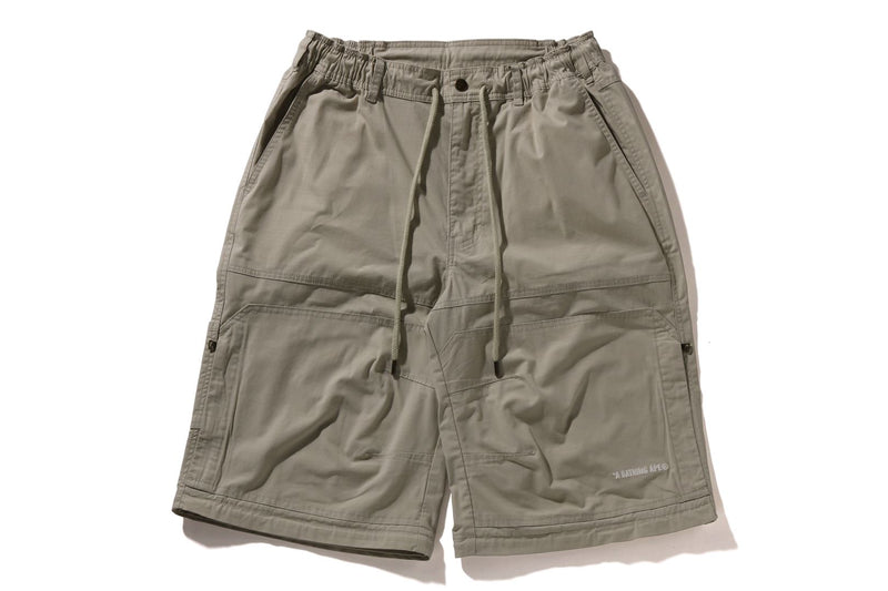 HEAVY WASHED MULTI POCKET RELAXED FIT CARGO PANTS