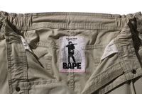 HEAVY WASHED MULTI POCKET RELAXED FIT CARGO PANTS