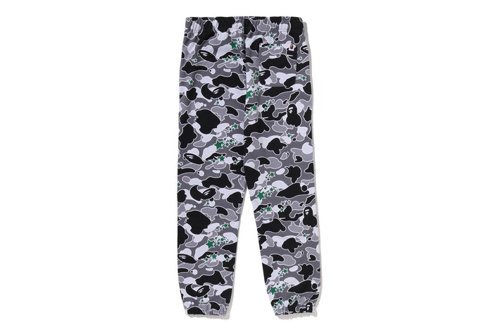 BAPE X HIDDEN STA CAMO SWEAT PANTS