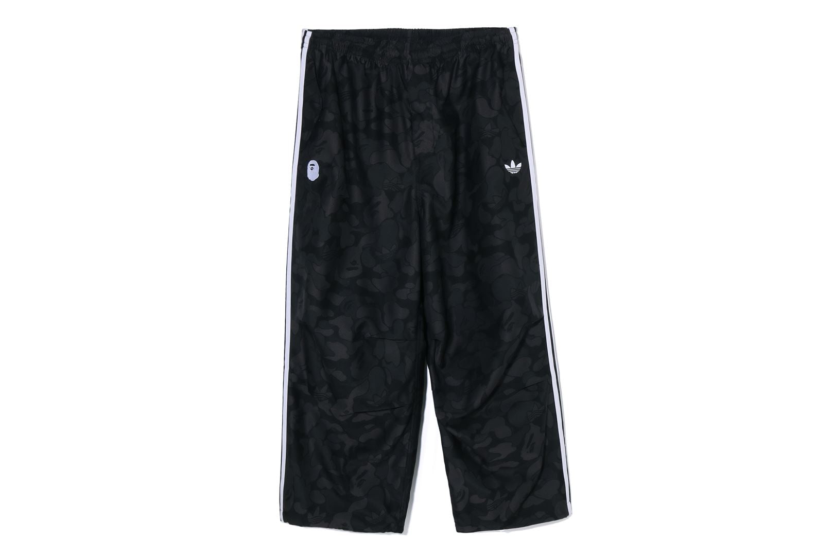 A BATHING APE® BAPE X Adidas Camo Jacquard Pants | Bape official