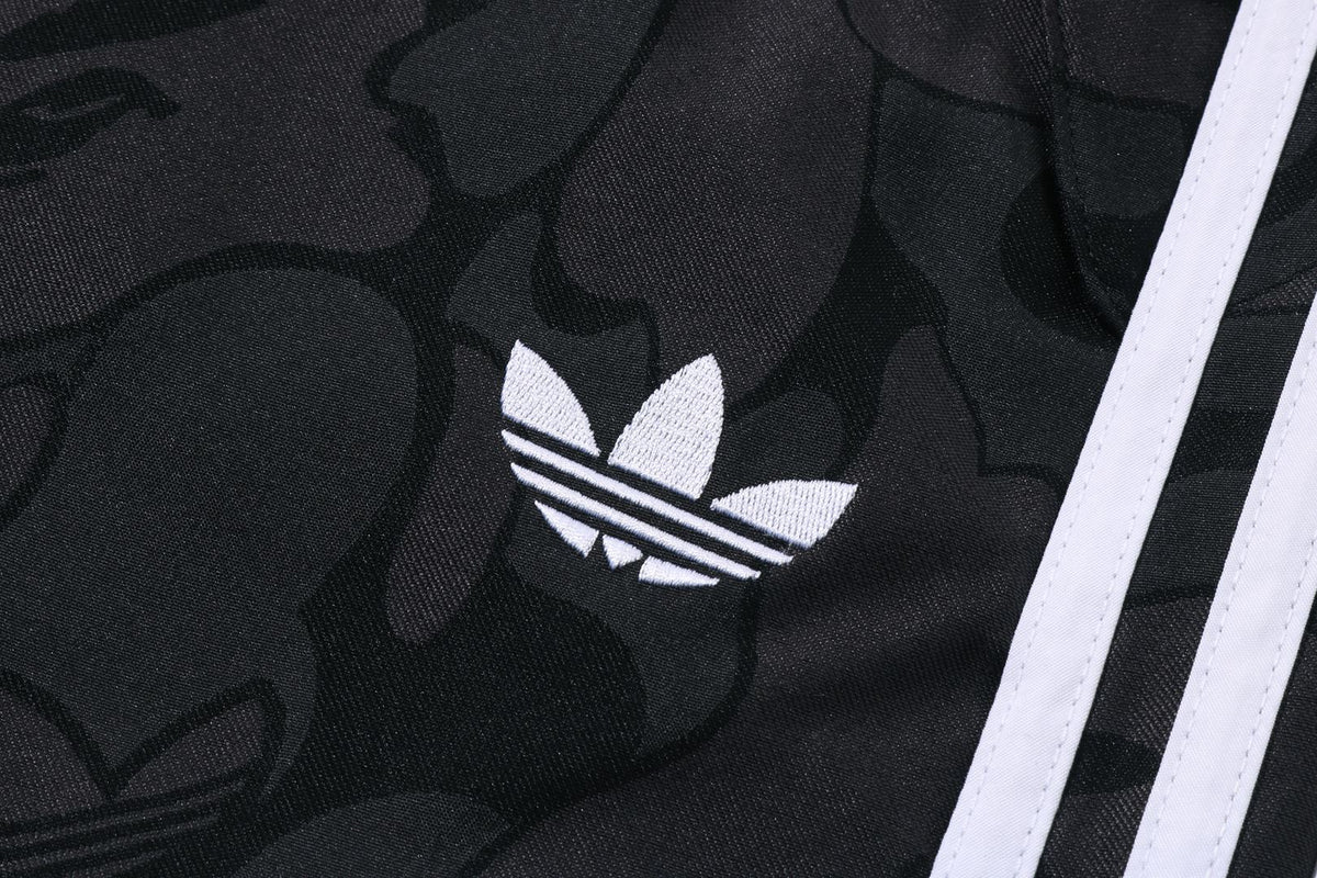 BAPE X ADIDAS CAMO JACQUARD PANTS
