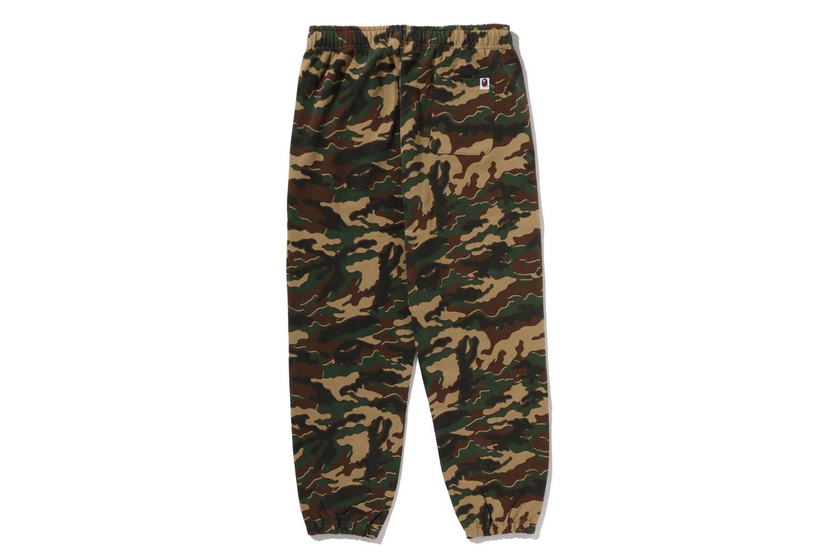 GLITCH WOODLAND CAMO RELAXED FIT SWEAT PANTS