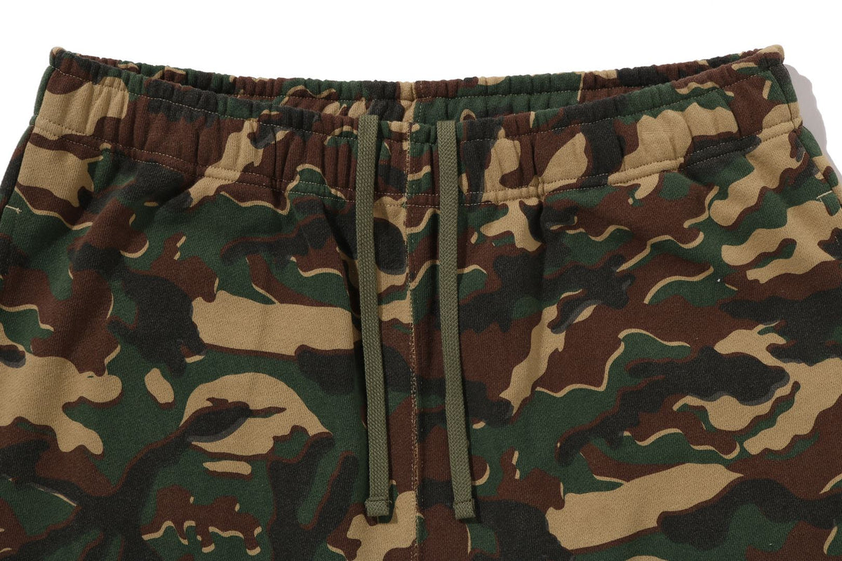 GLITCH WOODLAND CAMO RELAXED FIT SWEAT PANTS