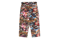 HYBRID CAMO MULTI BADGE CARGO PANTS
