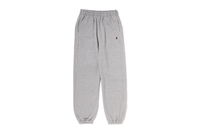 APE HEAD ONE POINT WIDE SWEAT PANTS