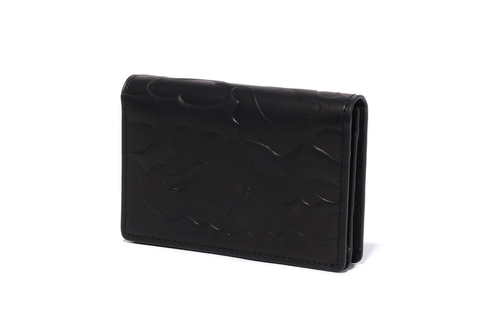 EMBOSSED LEATHER BUSINESS CARD CASE