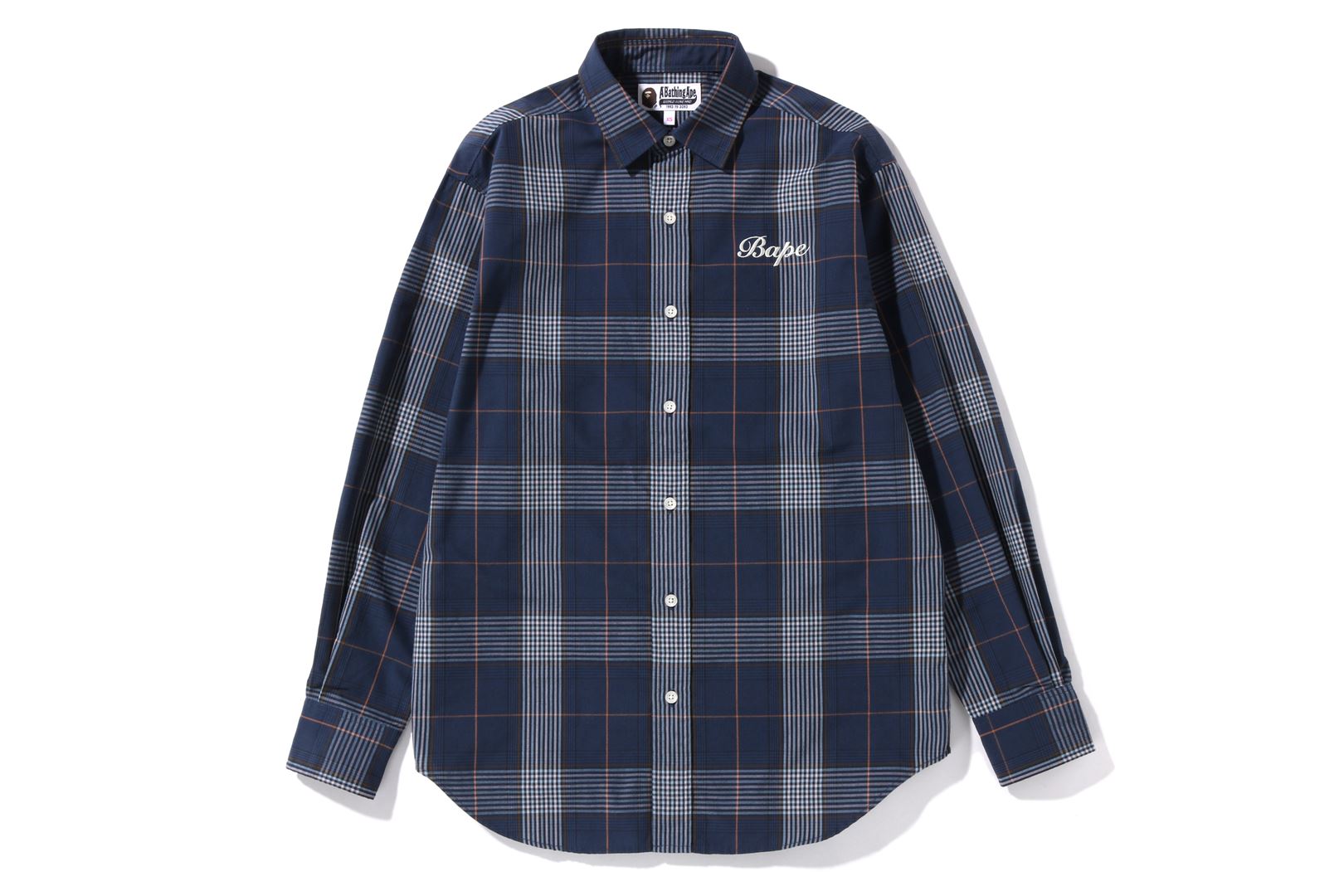 A BATHING APE® B.A. Check Oversized Shirt | Bape official website