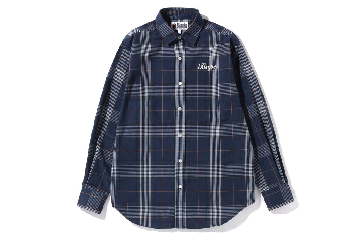 B.A. CHECK OVERSIZED SHIRT