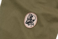 MULTI MOTIF RELAXED ARMY LS SHIRT
