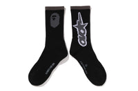 BAPE X OVO OVO STA ATHLETIC SOCKS