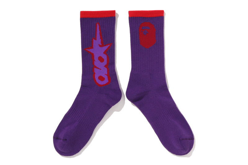 BAPE X OVO OVO STA ATHLETIC SOCKS