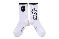 BAPE X OVO OVO STA ATHLETIC SOCKS