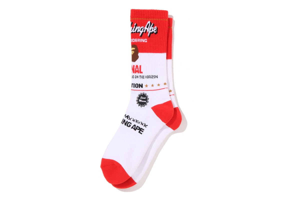 BAPE X SAINT MXXXXXX SOCKS #1