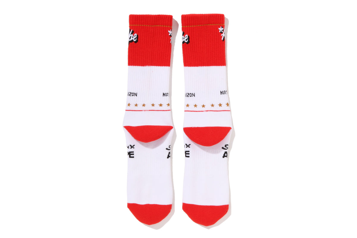 BAPE X SAINT MXXXXXX SOCKS #1