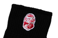 COTTON WAFFLE CREW SOCKS