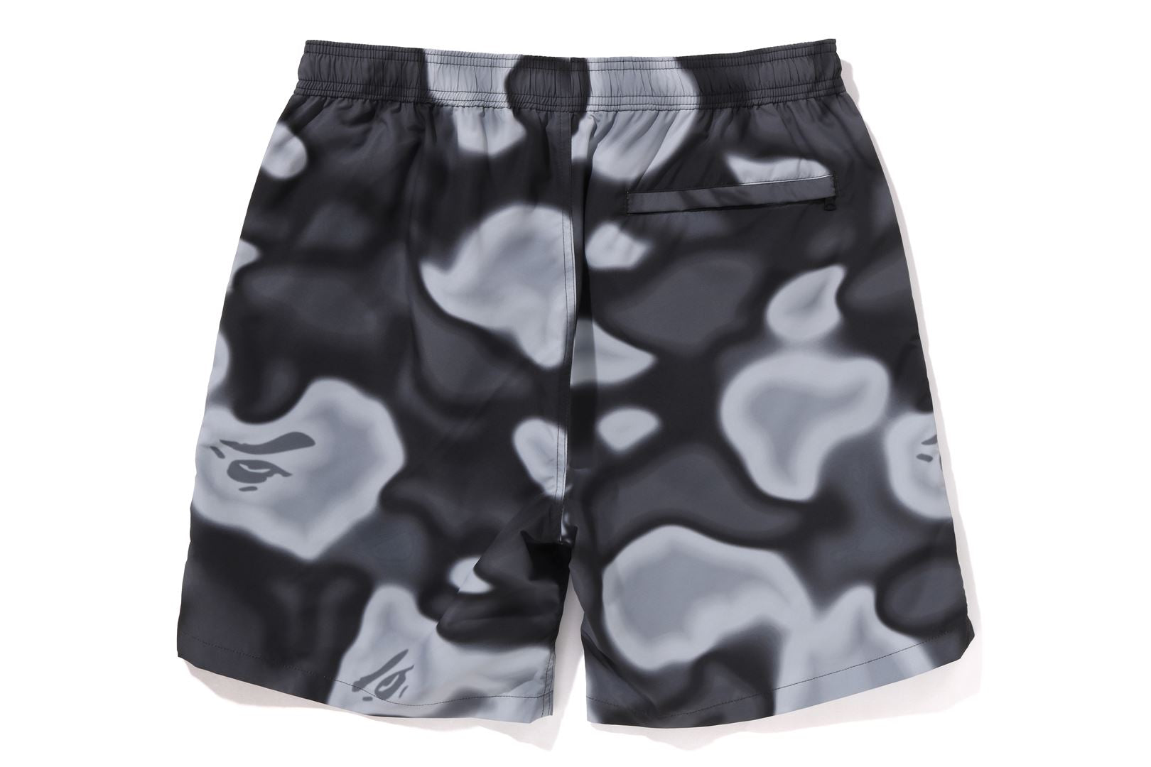 Bape shorts black and white best sale