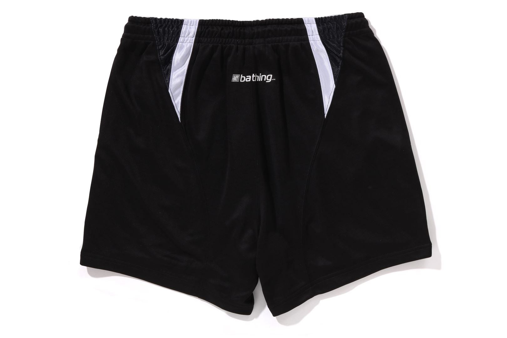 A BATHING APE® Multi Logo Relaxed Fit Soccer Shorts | Bape