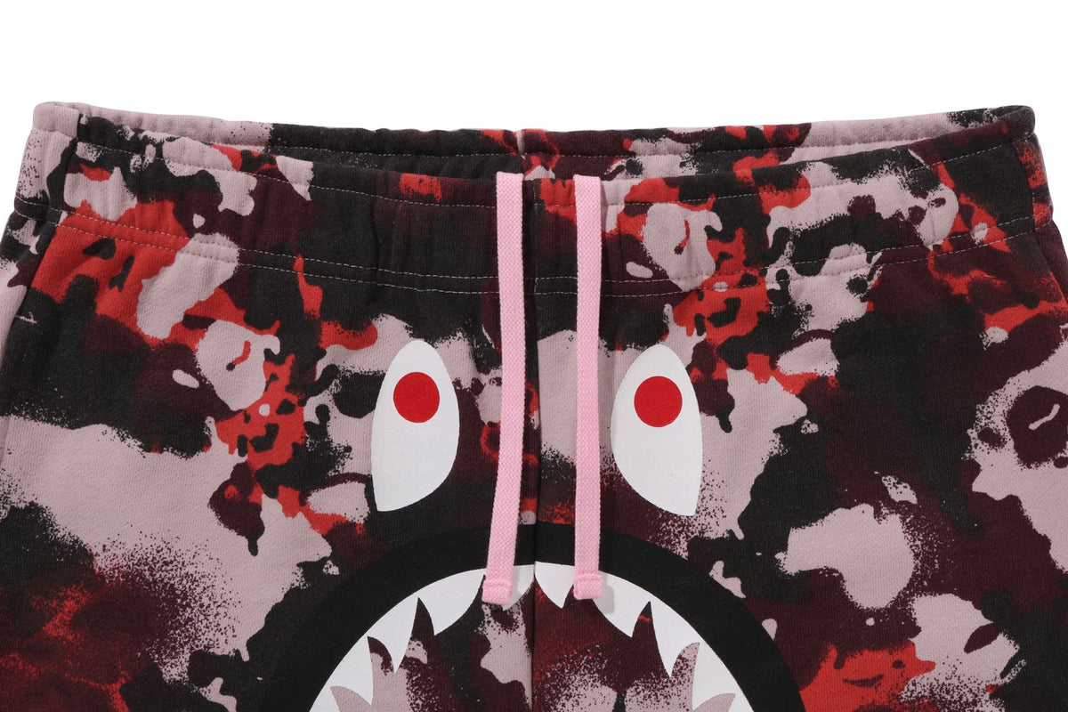 Trunks Bape Pants Shorts A BATHING APE® Map Camo Regular Fit Shark