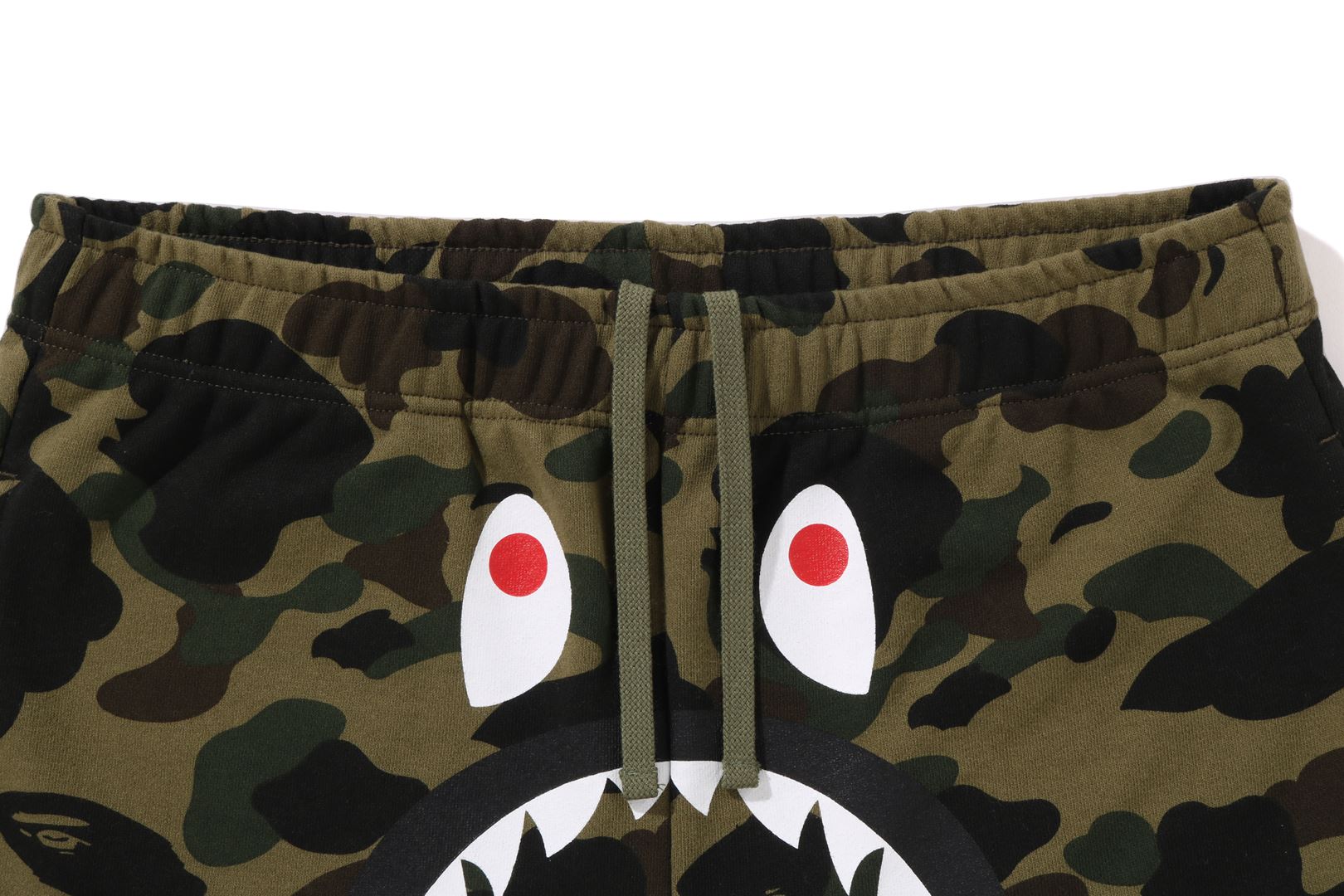 A BATHING APE® 1st Camo Shark Regular Fit Sweat Shorts | Bape