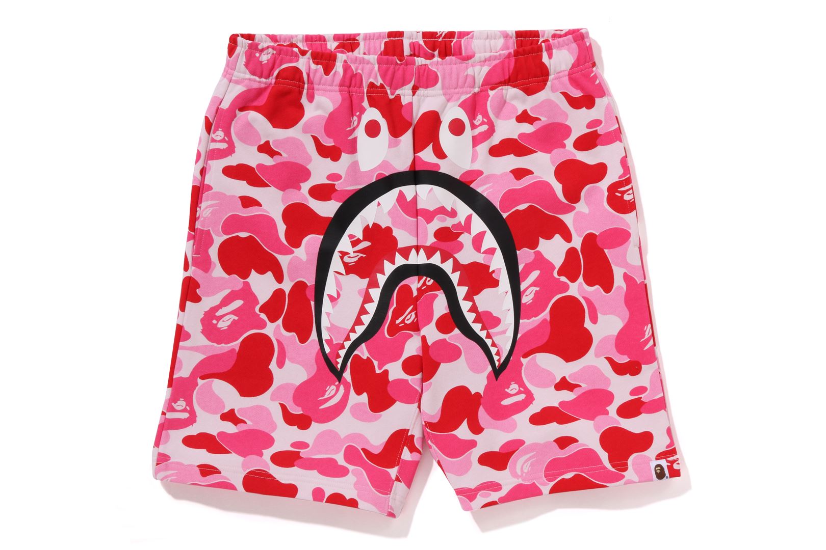 パンツ A BATHING APE CAMO SHARK SWEAT SHORTS A BATHING APE® Abc Camo Shark Sweat Shorts | Bape official