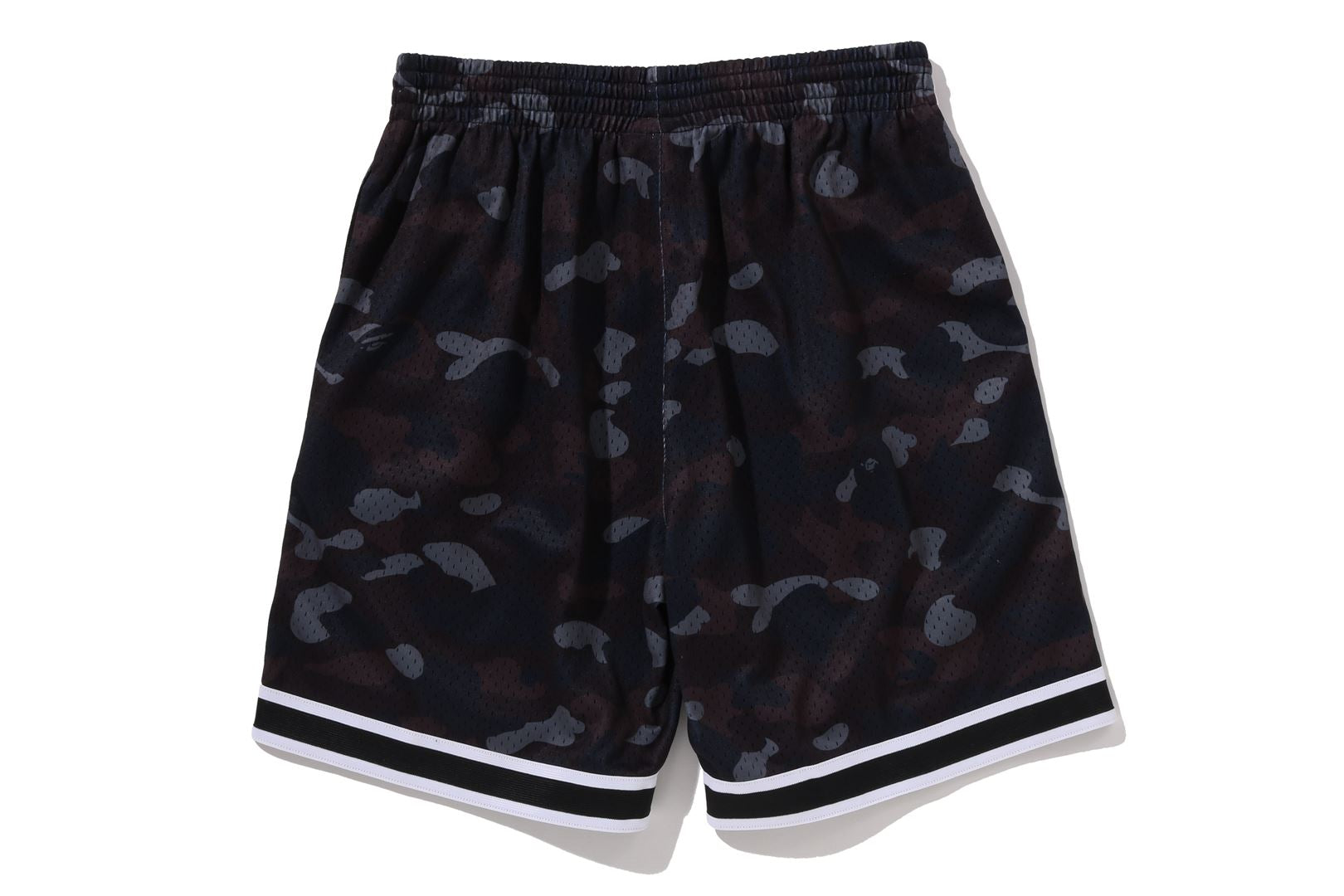 A BATHING APE® BAPE X M&N NBA - New Jersey Nets Swingman Shorts