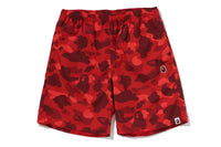 COLOR CAMO APE HEAD ONE POINT BEACH SHORTS