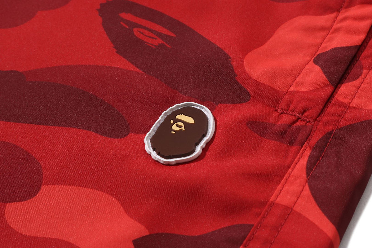 COLOR CAMO APE HEAD ONE POINT BEACH SHORTS