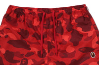 COLOR CAMO APE HEAD ONE POINT BEACH SHORTS