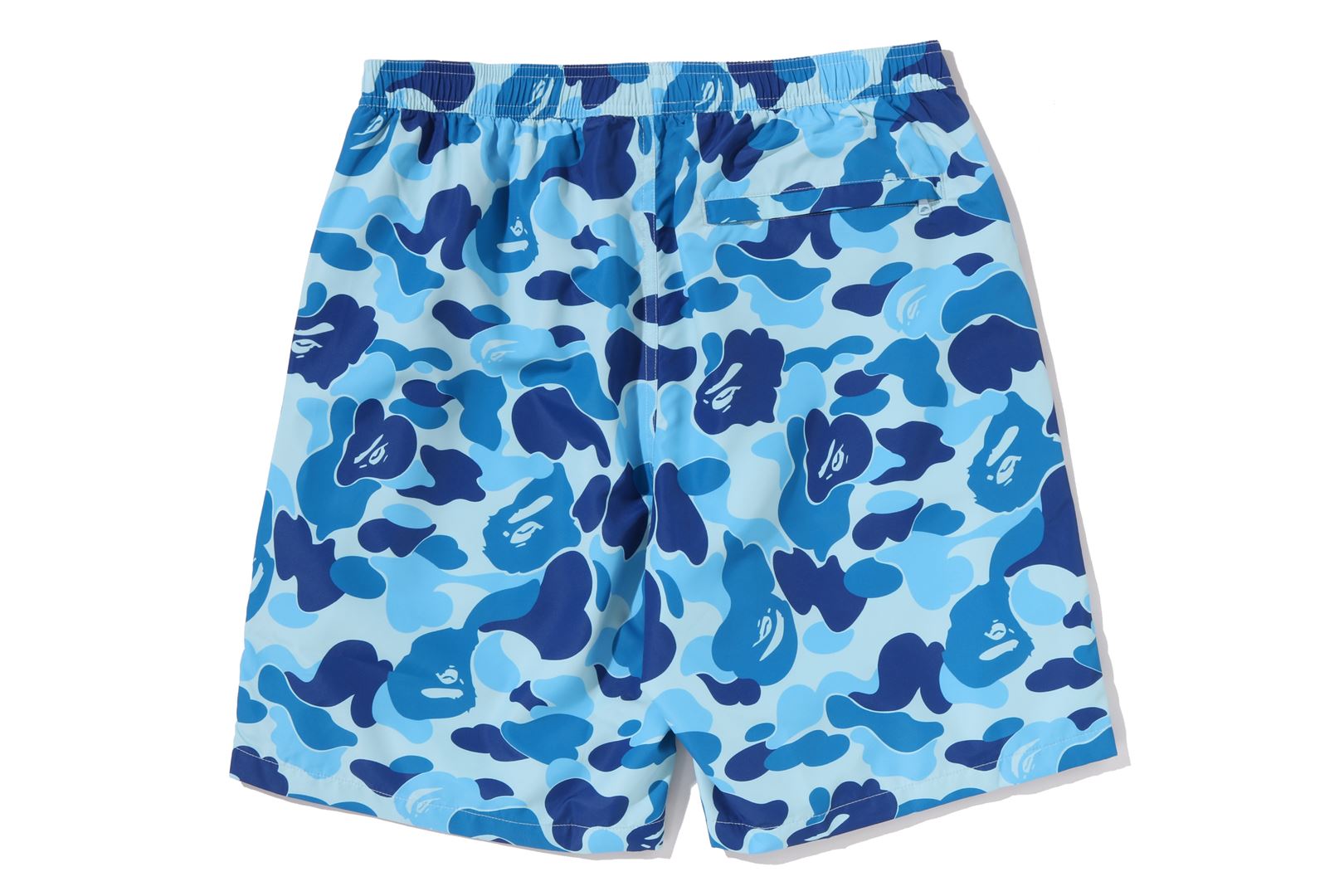 【希少】A BATHING APE BAPE BEACH SHORTS A BATHING APE® Abc Camo Ape Head One Point Beach Shorts | Bape