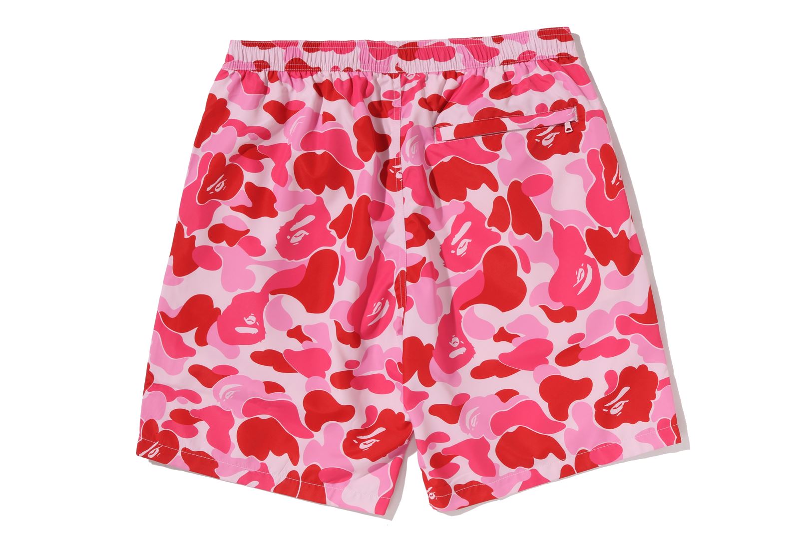 A BATHING APE® Abc Camo Ape Head One Point Beach Shorts | Bape
