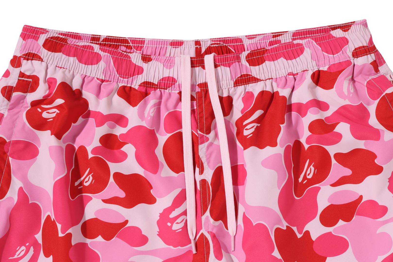 A BATHING APE® Abc Camo Ape Head One Point Beach Shorts | Bape