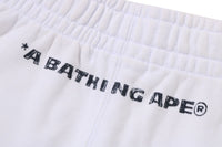 HEAVY WASH HAND DRAW FOOTBALL LOGO RELAXED FIT SWEAT SHORTS