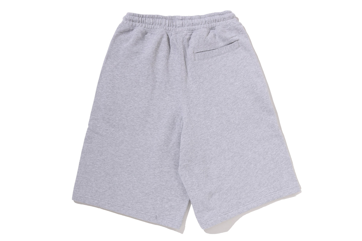 ONE POINT KNEE LENGTH RELAXED FIT SWEAT SHORTS