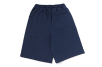 ONE POINT KNEE LENGTH RELAXED FIT SWEAT SHORTS