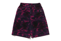 COLOR CAMO BAPE STA JORTS