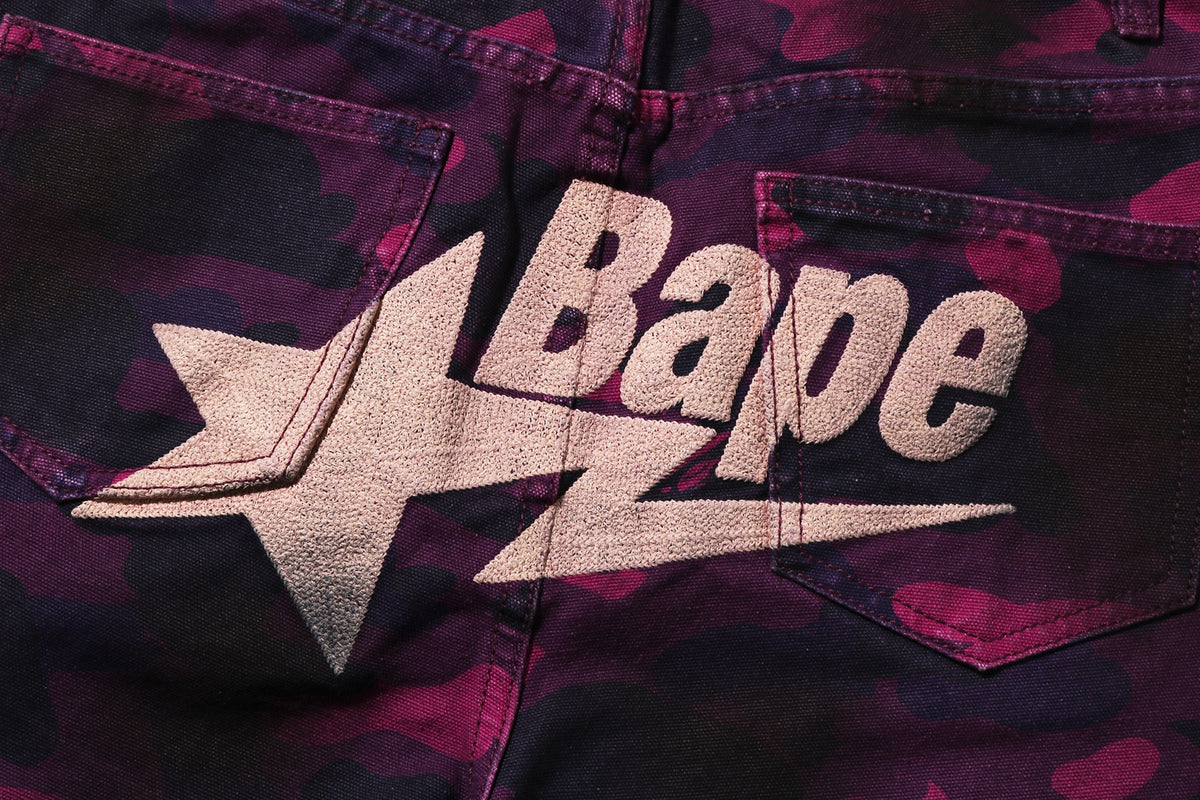 COLOR CAMO BAPE STA JORTS