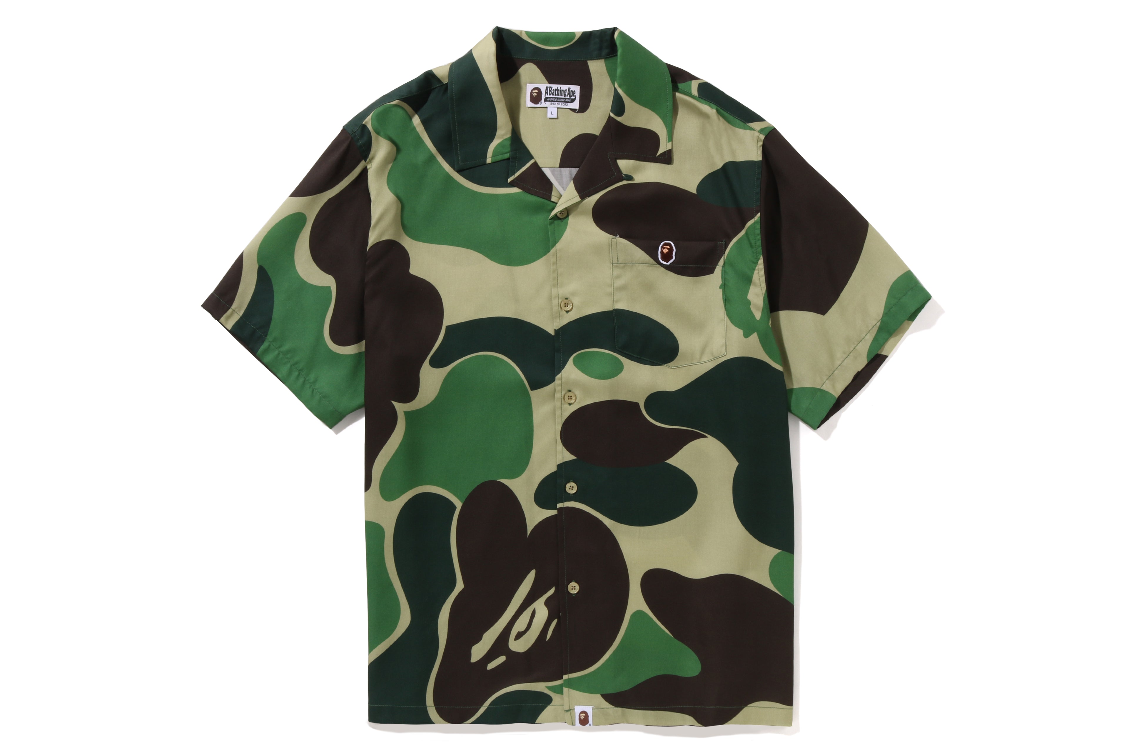 BAPE ABC CAMO OPEN COLLAR SHIRT – uk.bape.com