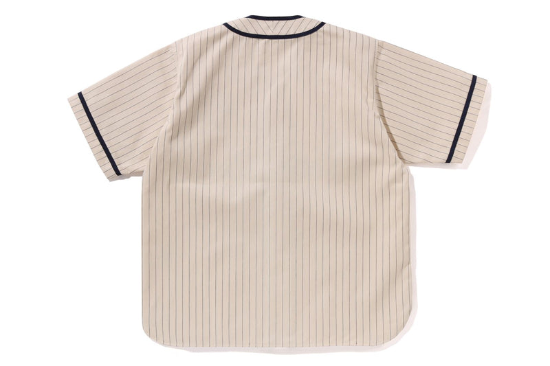 A BATHING APE BASEBALL SHIRT