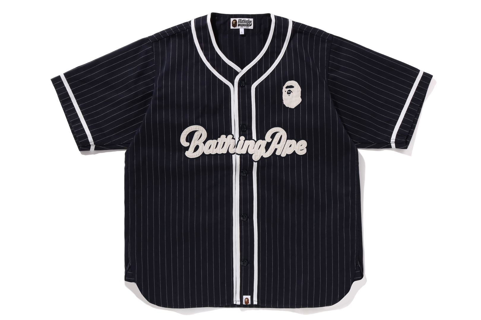 A BATHING APE® A Bathing Ape Baseball Shirt | Bape official
