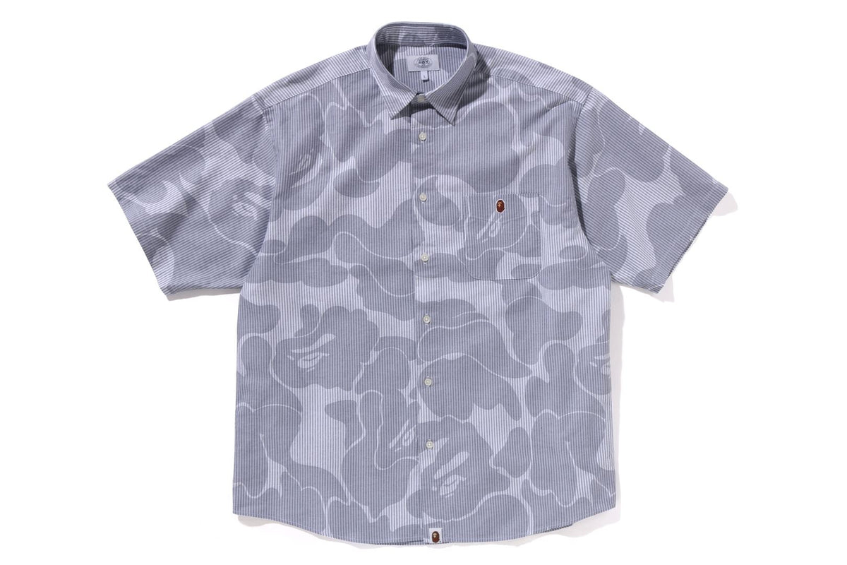 STRIPE CAMO RELAXED FIT S/S SHIRT