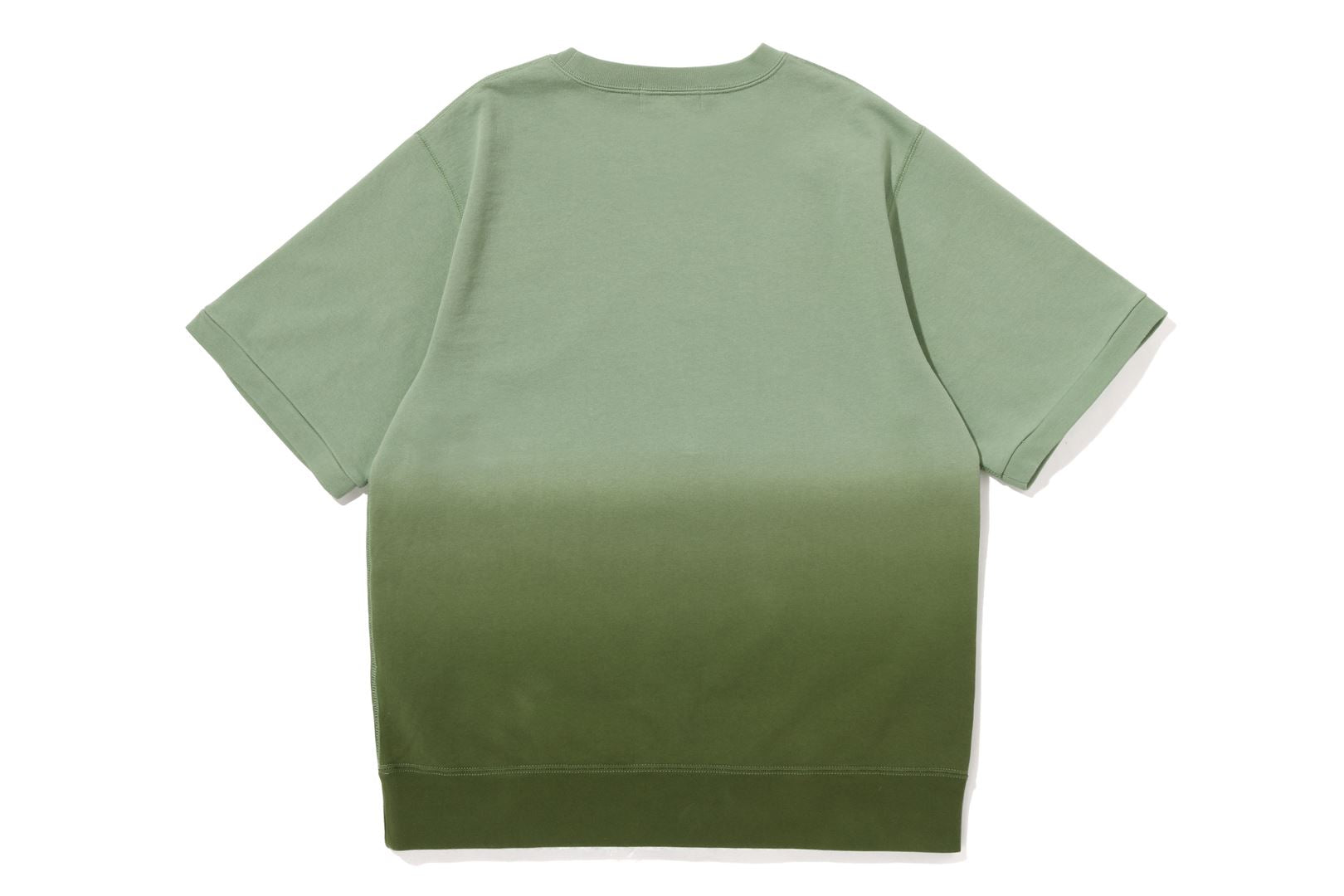 COLLEGE GRADATION SHORT SLEEVE SWEAT CREWNECK – uk.bape.com