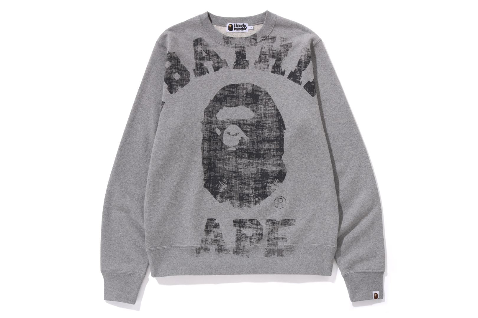 BIG COLLEGE CREWNECK – uk.bape.com