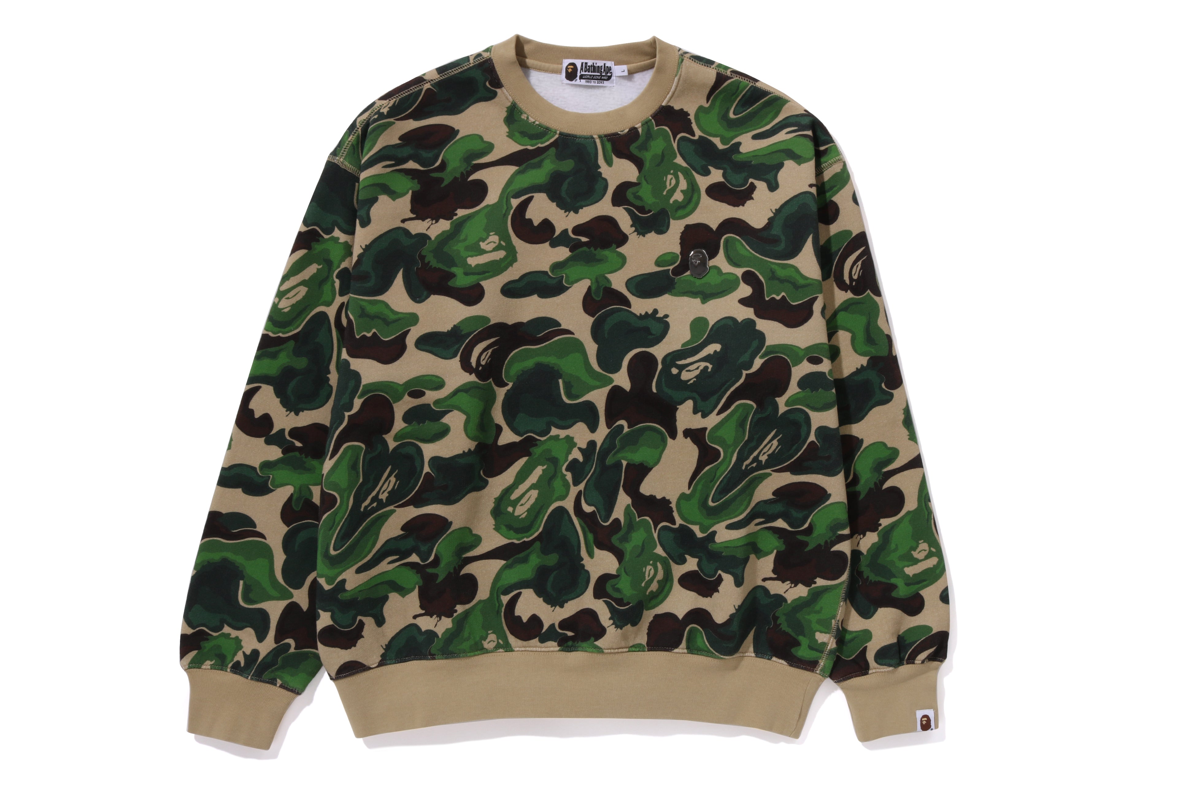 BAPE ART CAMO METAL ONE POINT CREWNECK – uk.bape.com