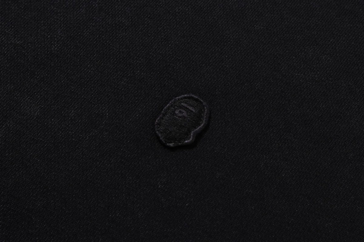 GARMENT DYE ONE POINT HALF ZIP RELAXED FIT CREWNECK SWEATSHIRT