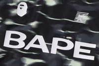 SCREEN CAMO FOOTBALL LOGO RELAXED FIT CREWNECK SWEATSHIRT