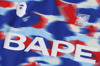 SCREEN CAMO FOOTBALL LOGO RELAXED FIT CREWNECK SWEATSHIRT