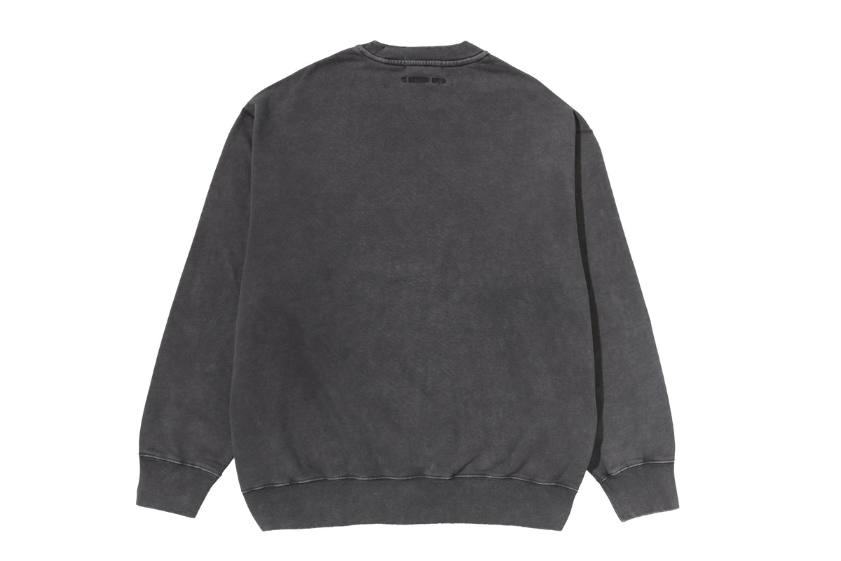GARMENT DYED ONE POINT RELAXED FIT CREWNECK SWEATSHIRT